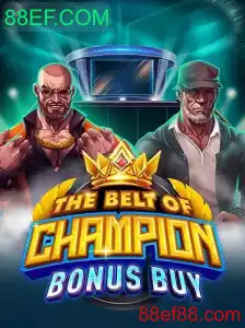 TheBeltOfChampionBonusBuy: Um Guia Completo para o Novo Jogo de Cassino